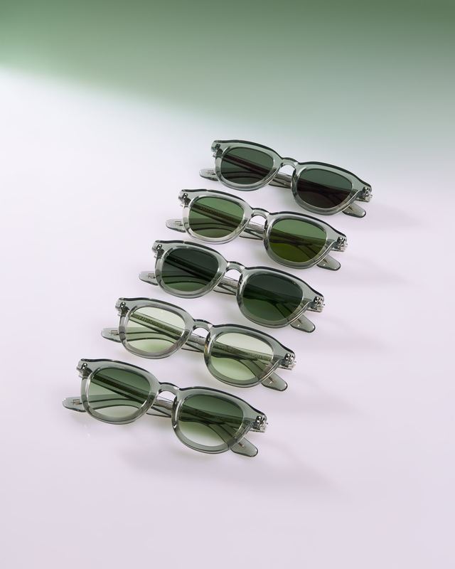 Sunglasses in a row, Moscot by David Spector