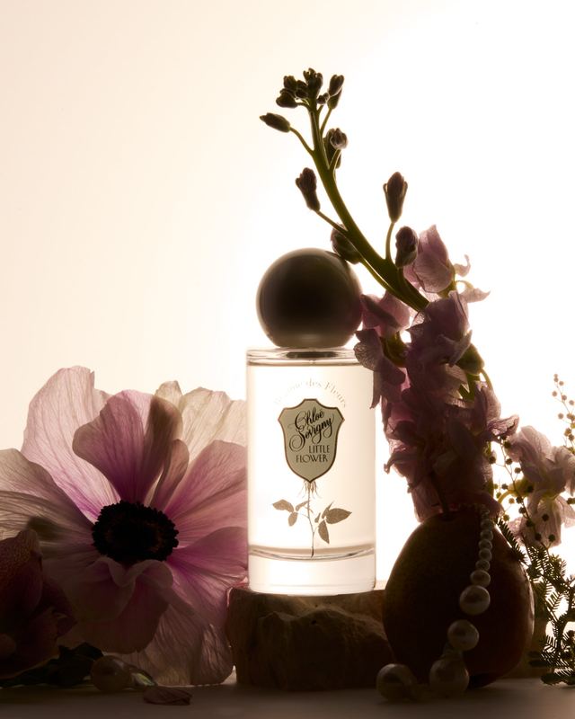 Little Flower with anemone and blossom, Régime des Fleurs by David Spector