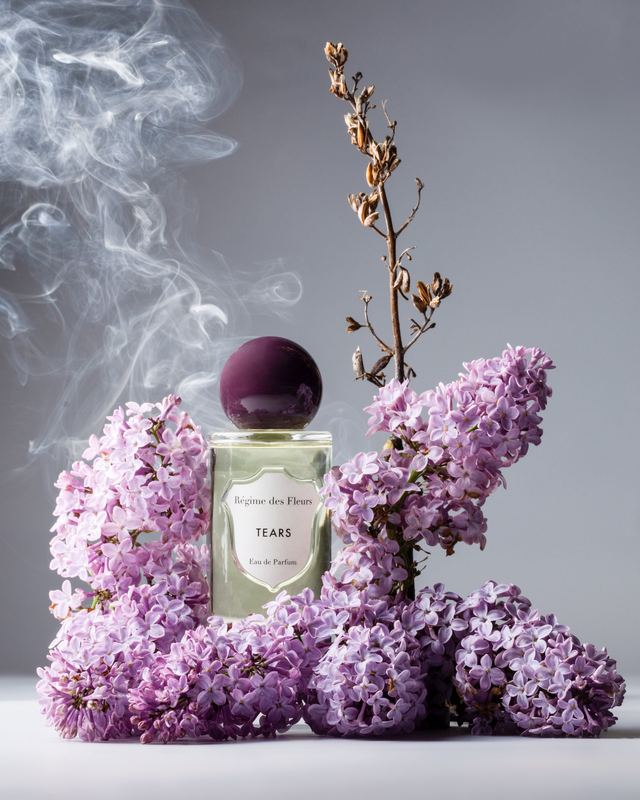 Tears with lilac and smoke, Régime des Fleurs by David Spector