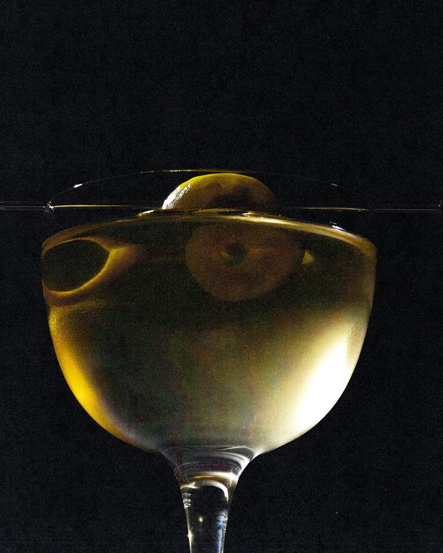 Martini on black, Signal Menu by David Spector
