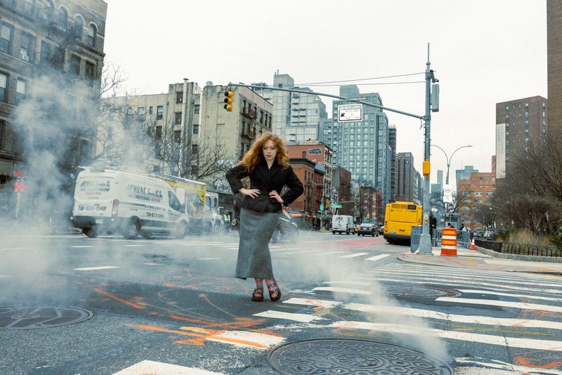 In the middle of a steaming street, Ruby McColister by David Spector