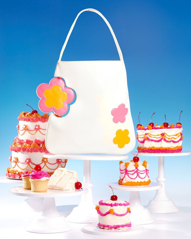 Beaded bag with cakes, Tyler Mgilivary by David Spector